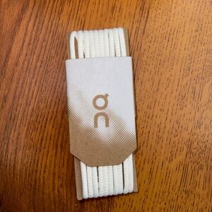 COPY - On sneaker shoe laces white